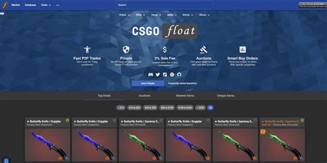csfloat|csgo float tracker.